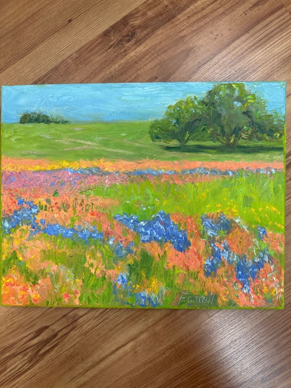 Wildflower Madness by artist Sandra Farrell